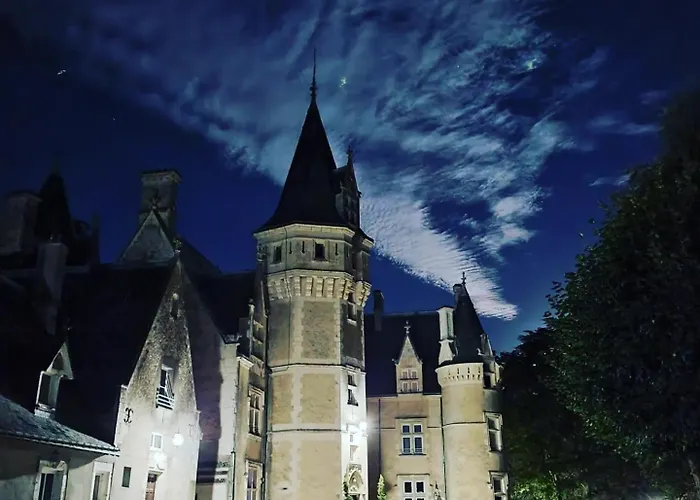 Chateau D'amenon A 35mn Du Circuit Du Mans Et 35mn De Tours Nocleg ze śniadaniem
