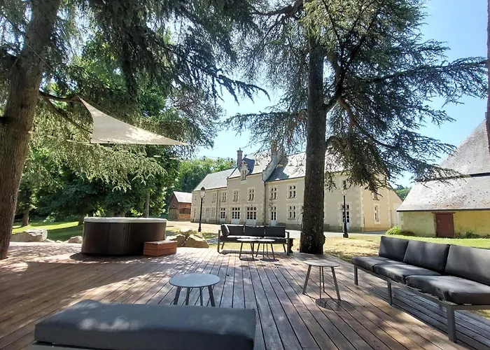 Chateau D'amenon A 35mn Du Circuit Du Mans Et 35mn De Tours Nocleg ze śniadaniem 3*